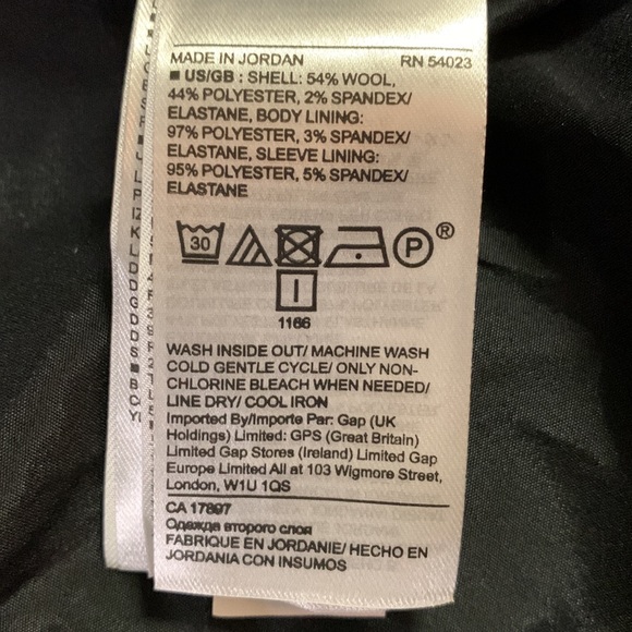 Black suit jacket/ blazer - Picture 3 of 5